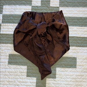 Chocolate Silk Wild Rag